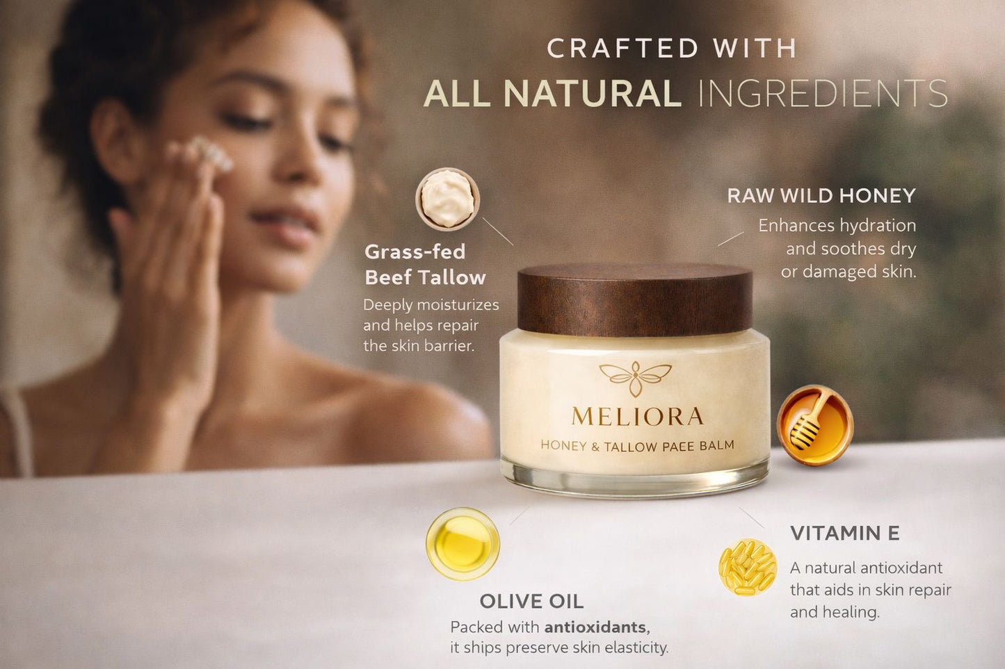 Honey & Tallow face cream